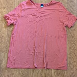Old Navy Women's Coral Short Sleeve Luxe Tee